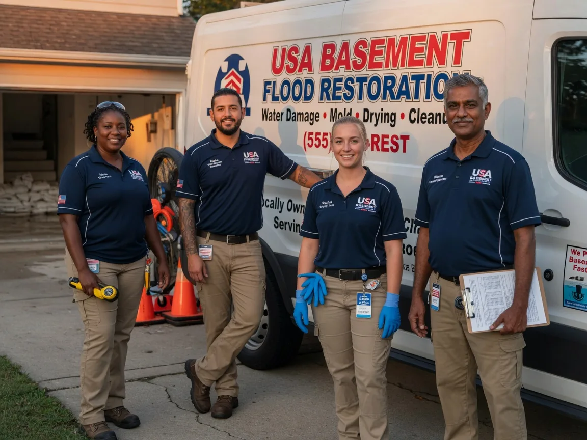 Basement Flood Cleanup company in La Vergne, TN