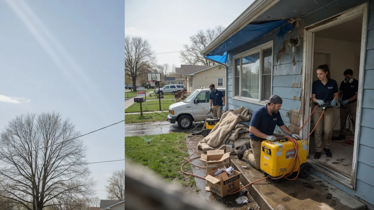 Basement Flood Cleanup in La Vergne, TN near me